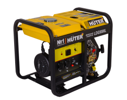 Электрогенератор дизельный LDG 5000L Huter